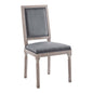 Court French Vintage Performance Velvet Dining Side Chair