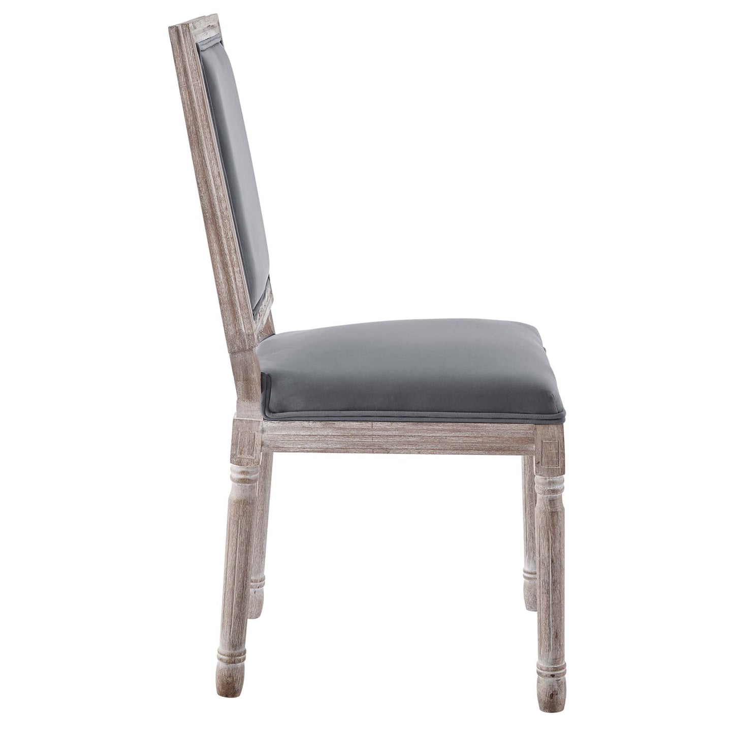 Court French Vintage Performance Velvet Dining Side Chair