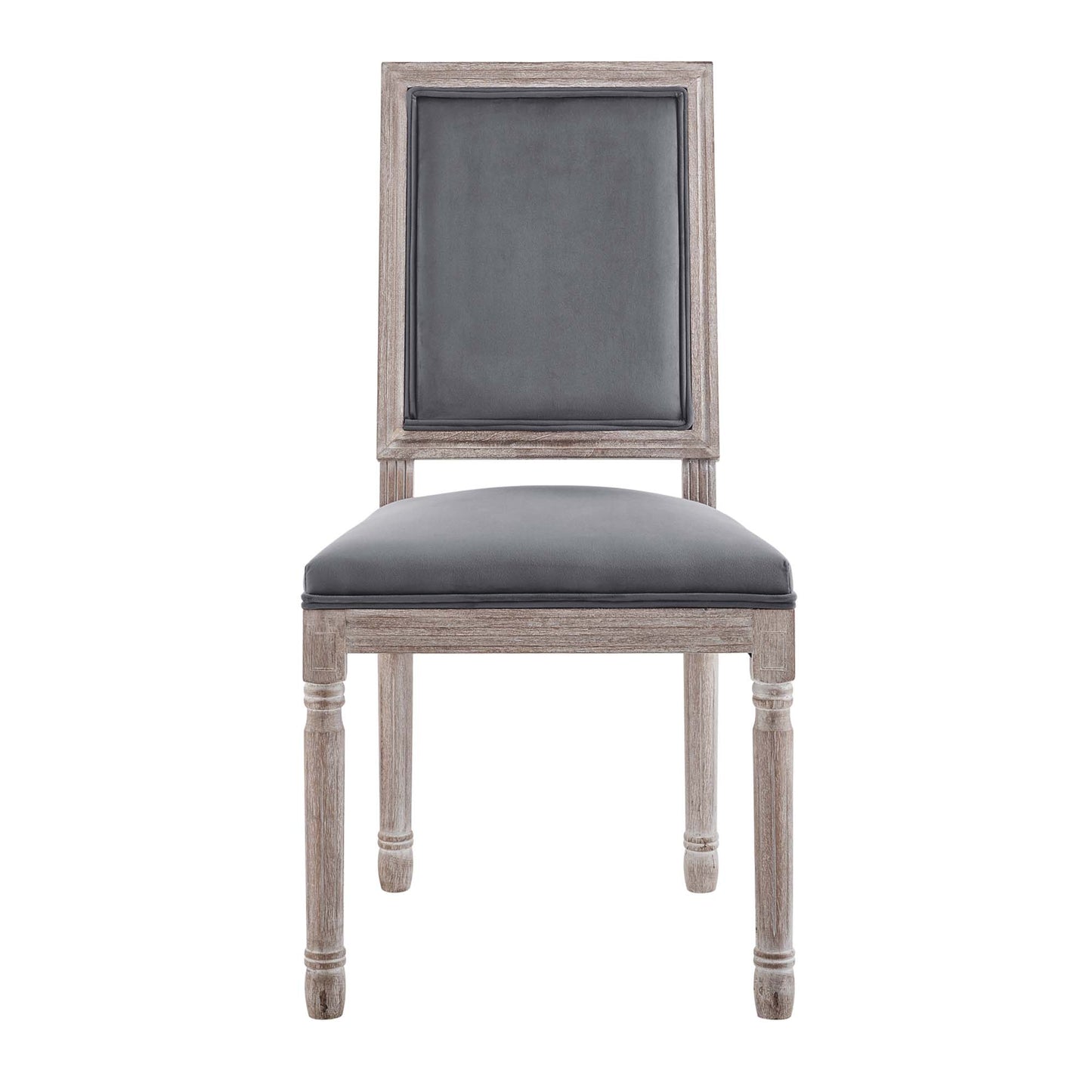 Court French Vintage Performance Velvet Dining Side Chair