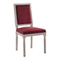 Court French Vintage Performance Velvet Dining Side Chair