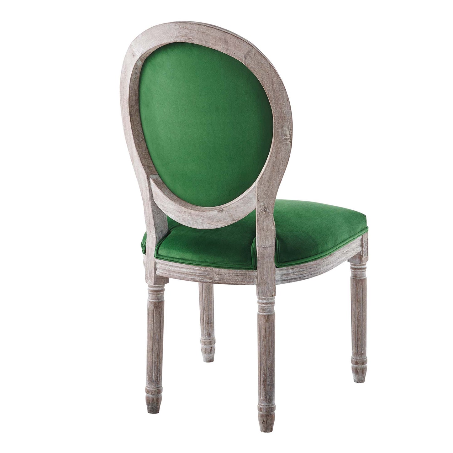 Emanate Vintage French Performance Velvet Dining Side Chair