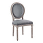 Emanate Vintage French Performance Velvet Dining Side Chair