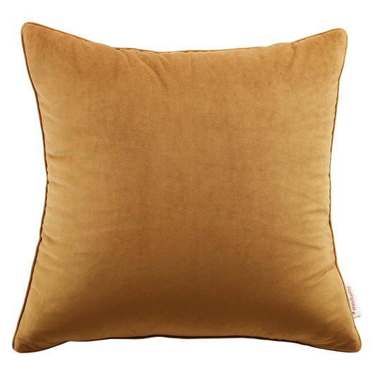 Enhance 20" Performance Velvet Throw Pillow