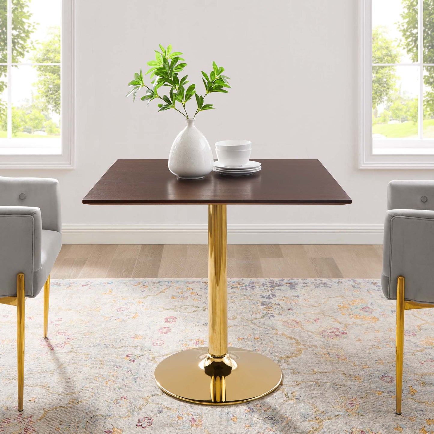 Verne 35" Square Dining Table