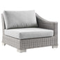 Conway Outdoor Patio Wicker Rattan Right-Arm Chair