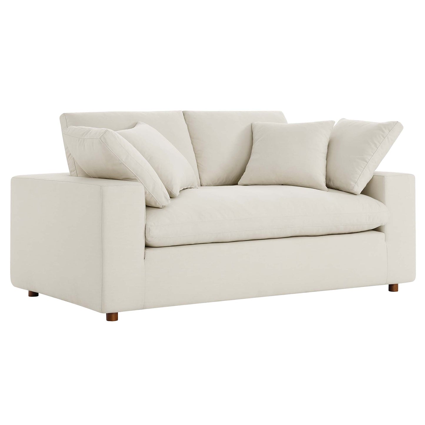 Commix Down Filled Overstuffed Loveseat