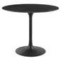 Lippa 36" Round Artificial Marble Dining Table