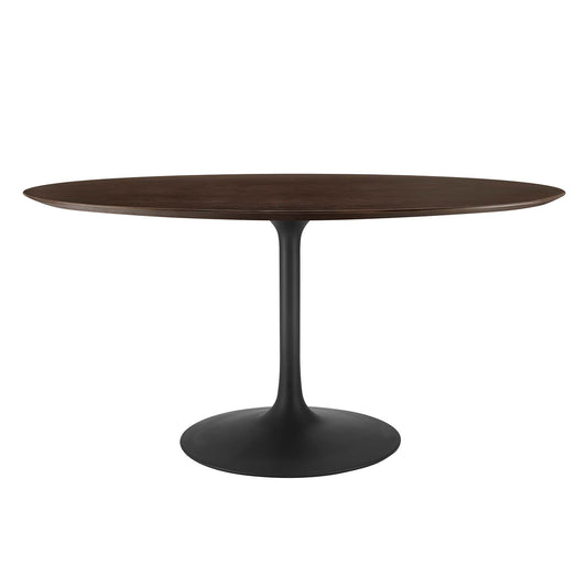 Lippa 60" Oval Wood Grain Dining Table