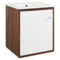 Transmit 18" Wall-Mount Bathroom Vanity