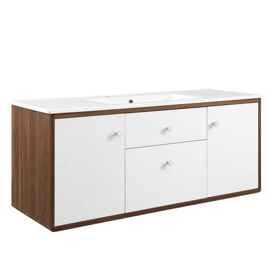 Transmit 48" Wall-Mount Bathroom Vanity