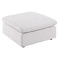 Commix Overstuffed Outdoor Patio Ottoman