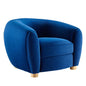 Abundant Performance Velvet Armchair