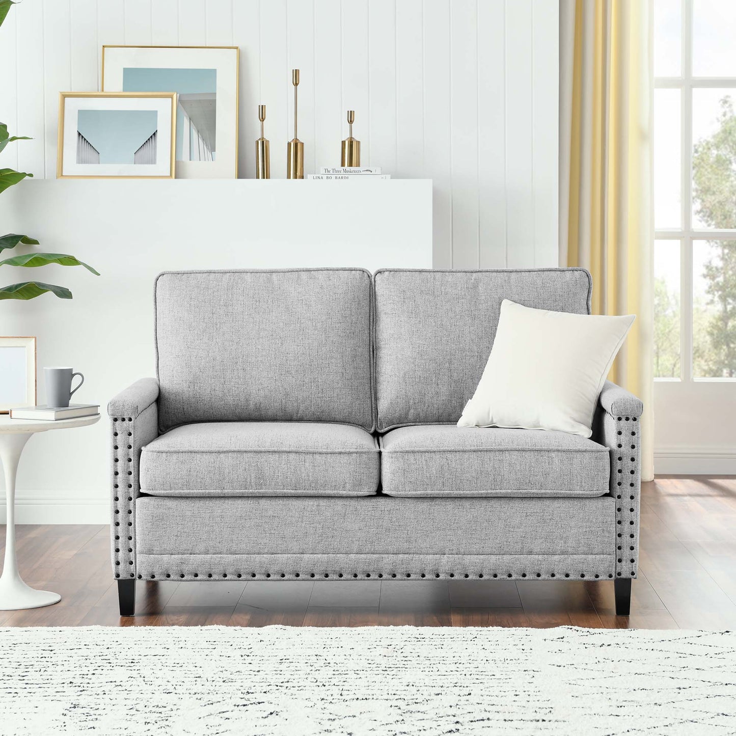 Ashton Upholstered Fabric Loveseat