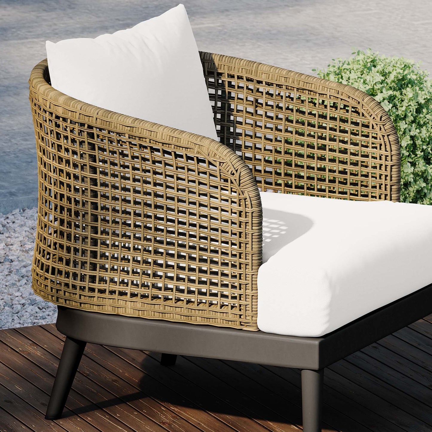 Fauteuil de terrasse d'extérieur Meadow par Modway