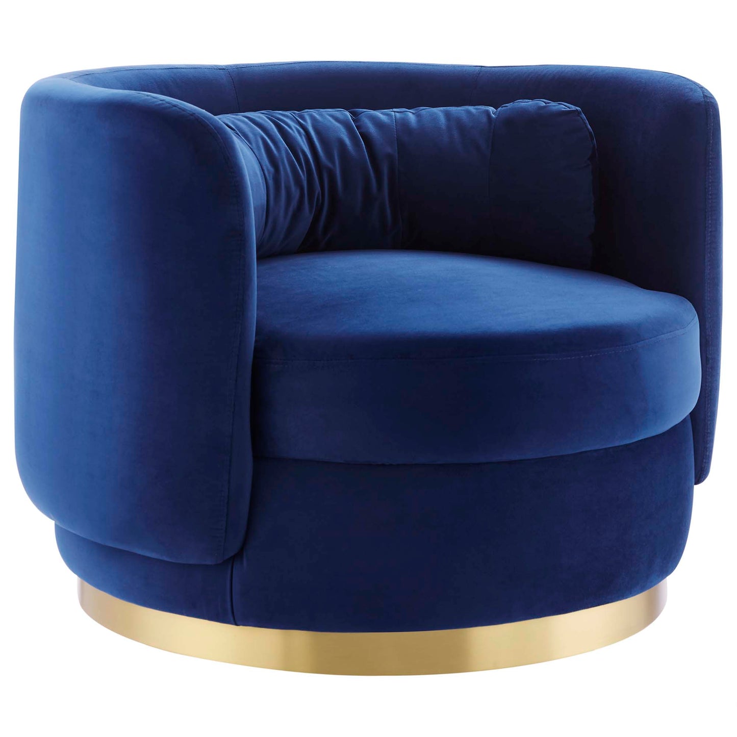 Relish Performance Velvet Swivel Chair