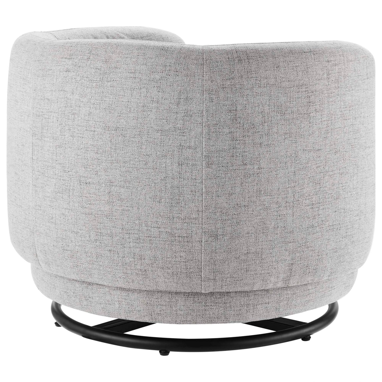 Relish Upholstered Fabric Swivel Chair