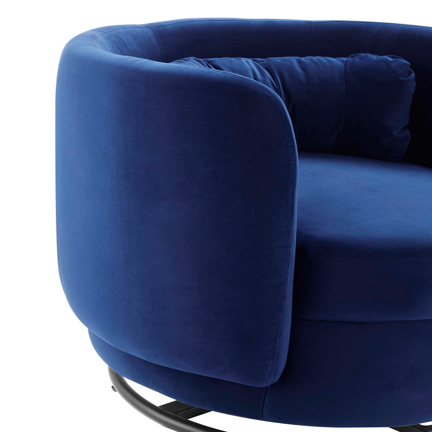 Relish Performance Velvet Swivel Chair