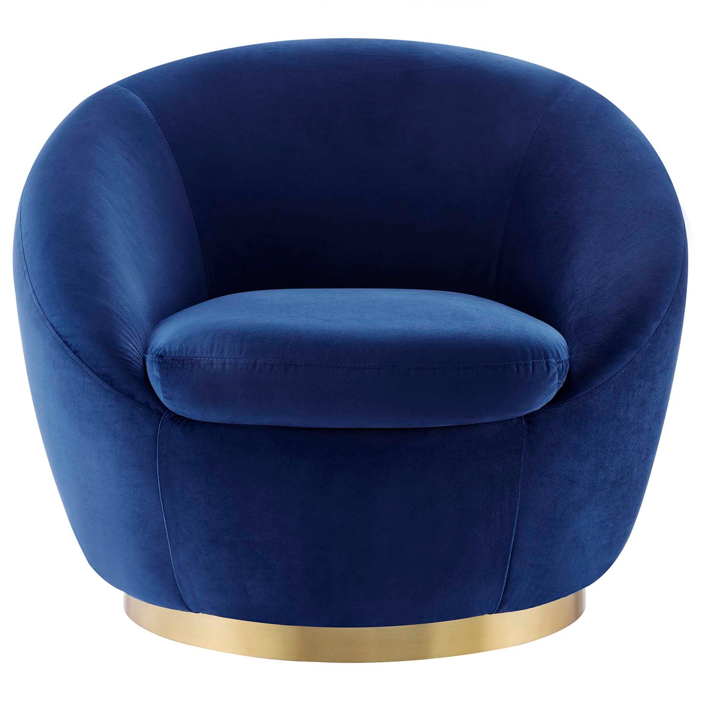 Buttercup Performance Velvet Swivel Chair