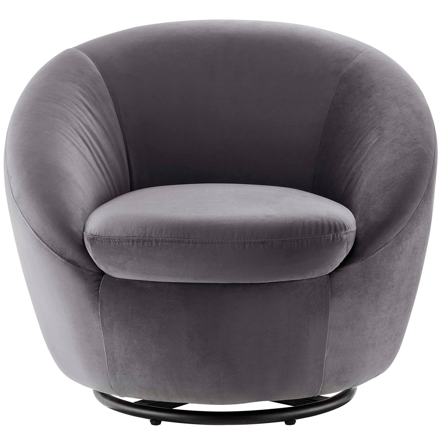 Buttercup Performance Velvet Swivel Chair