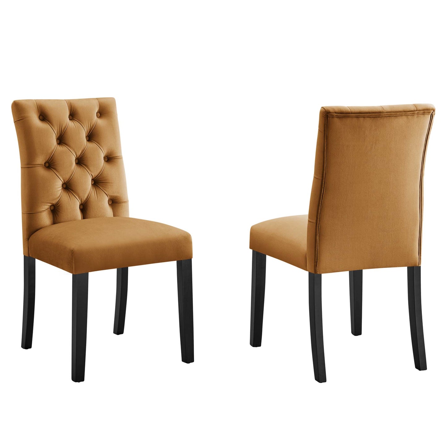 Duchess Performance Velvet Dining Chairs Set of 2