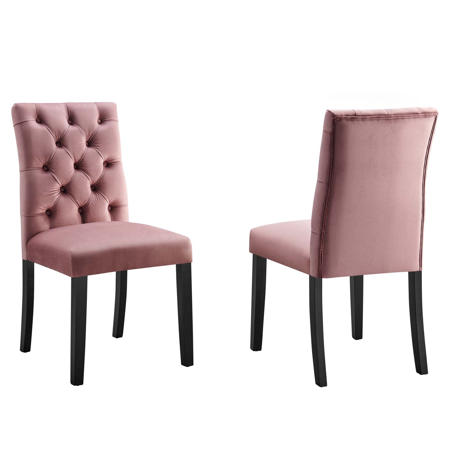 Duchess Performance Velvet Dining Chairs Set of 2