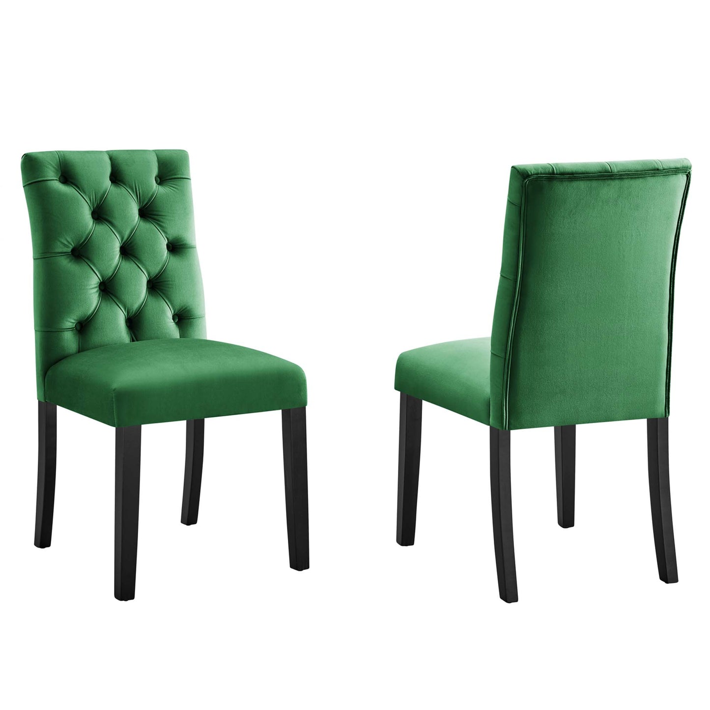 Duchess Performance Velvet Dining Chairs Set of 2