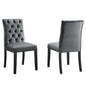 Duchess Performance Velvet Dining Chairs Set of 2