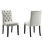 Duchess Performance Velvet Dining Chairs Set of 2