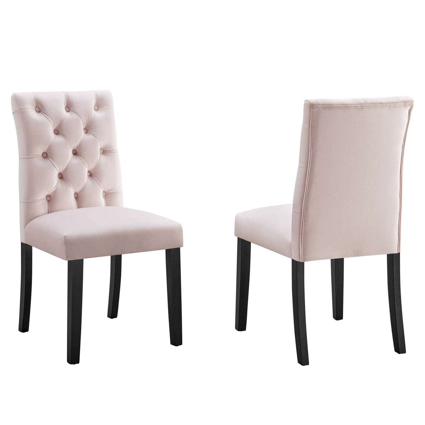 Duchess Performance Velvet Dining Chairs Set of 2