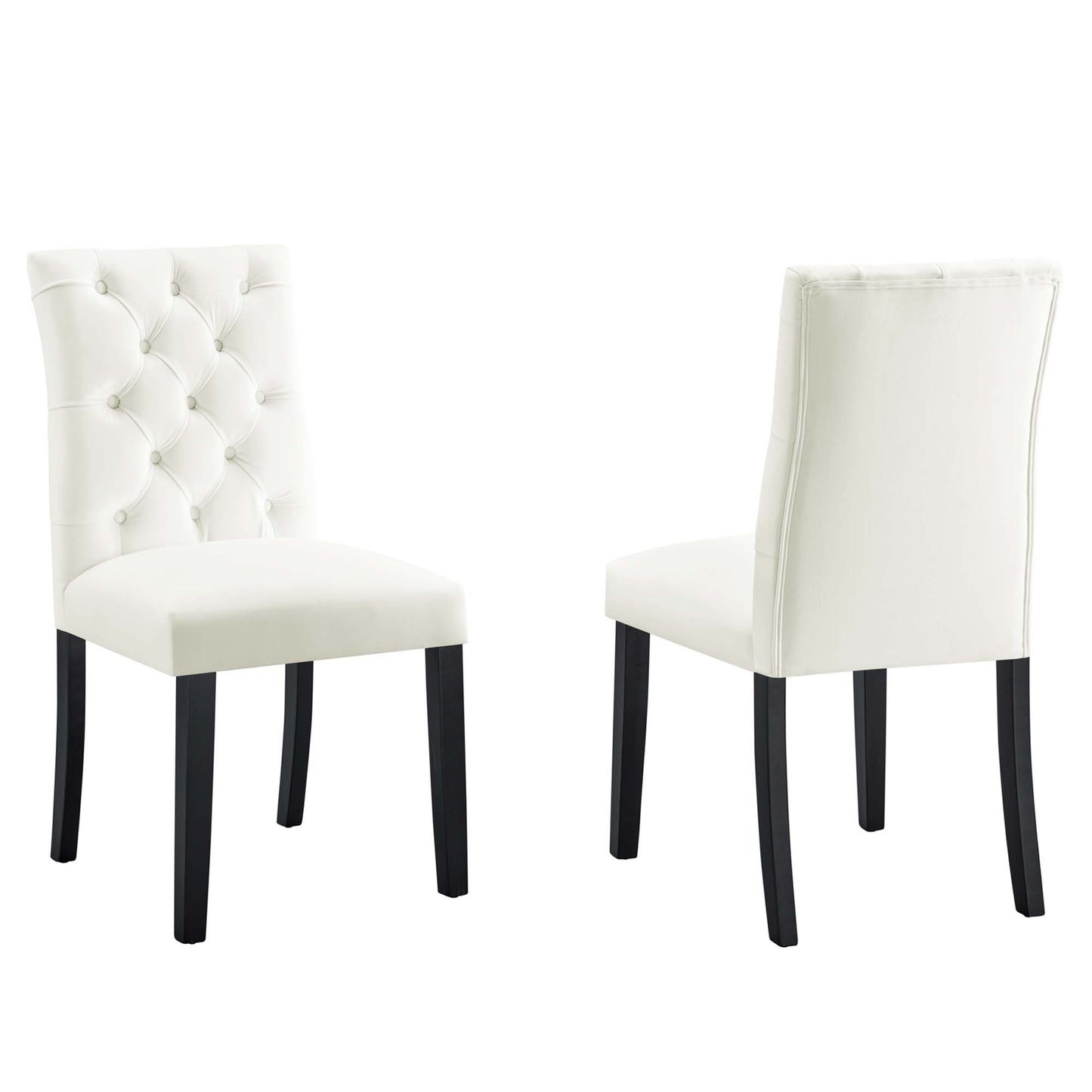 Duchess Performance Velvet Dining Chairs Set of 2