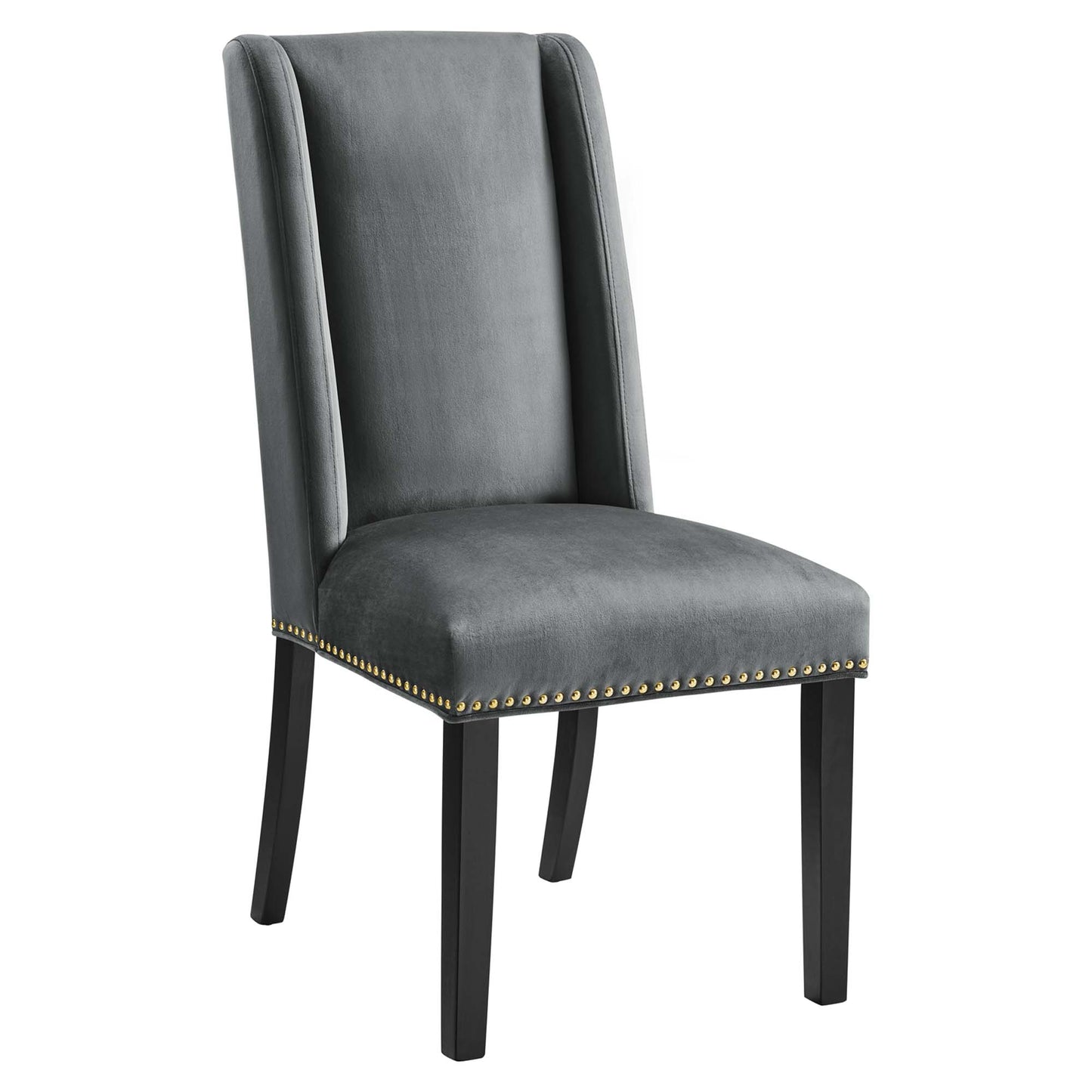 Baron Performance Velvet Dining Chairs Set of 2