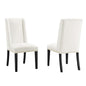 Baron Performance Velvet Dining Chairs Set of 2