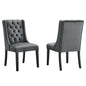 Baronet Performance Velvet Dining Chairs Set of 2