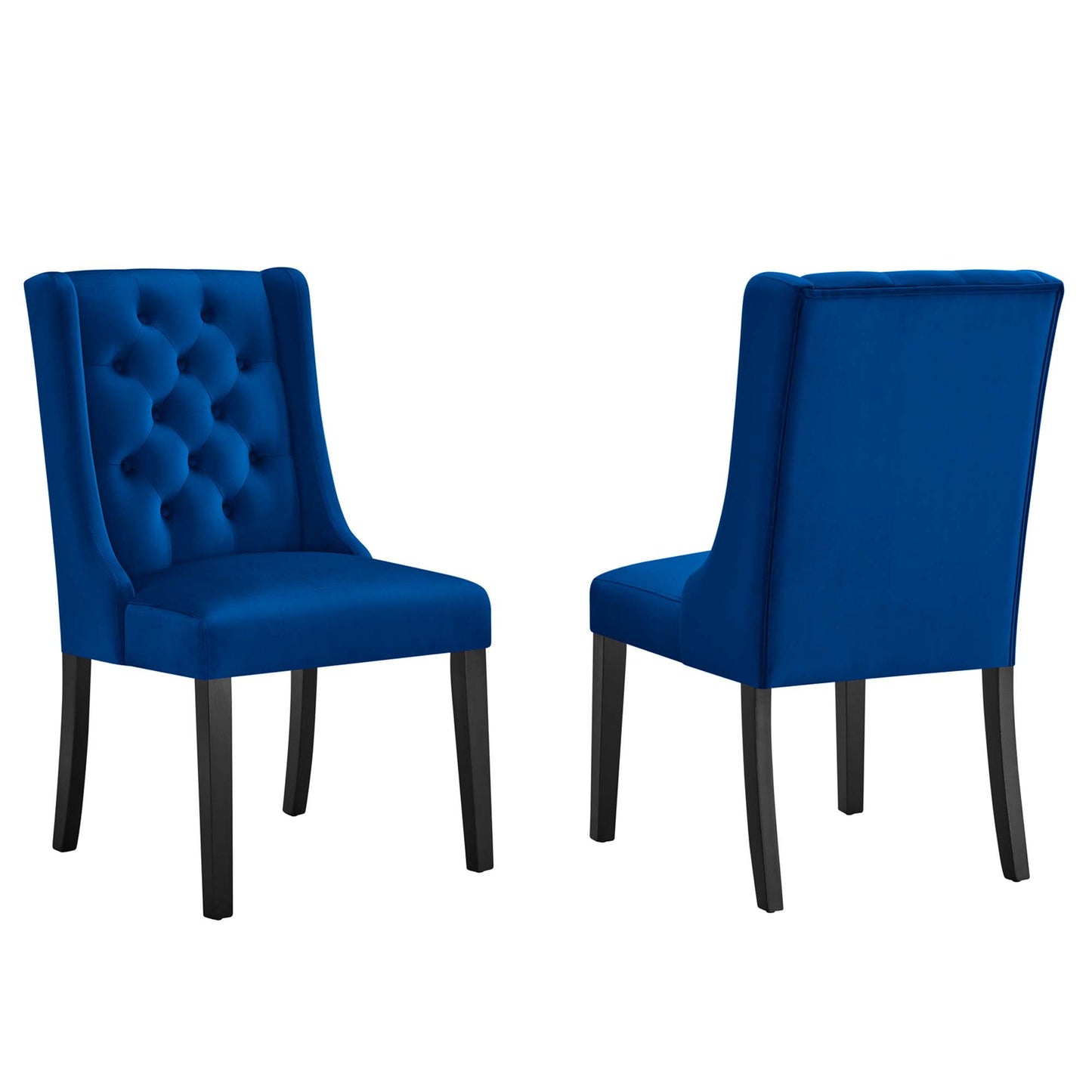 Baronet Performance Velvet Dining Chairs Set of 2