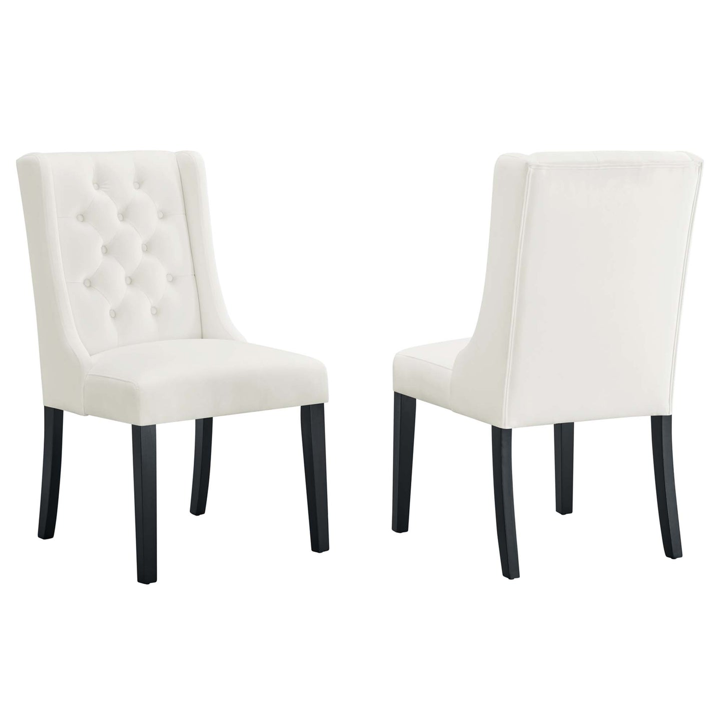 Baronet Performance Velvet Dining Chairs Set of 2