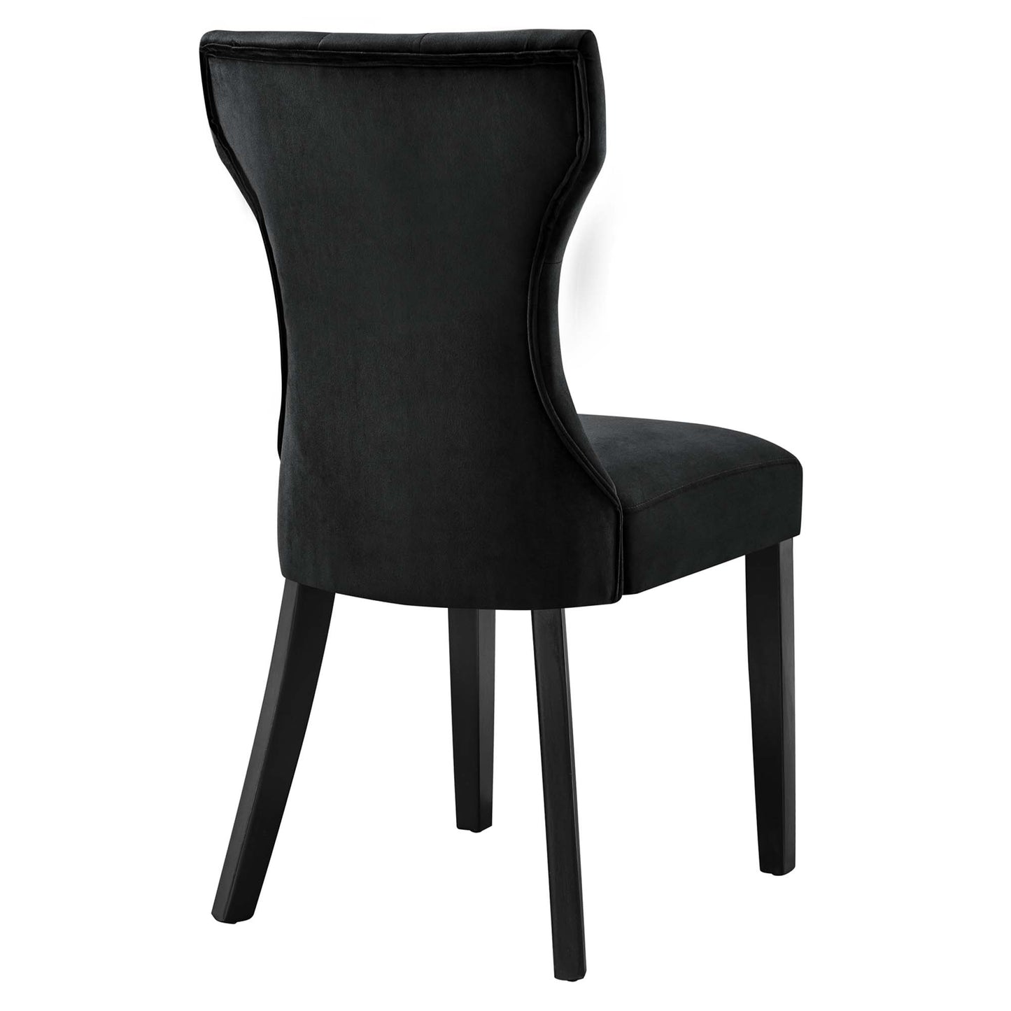 Silhouette Performance Velvet Dining Chairs Set of 2