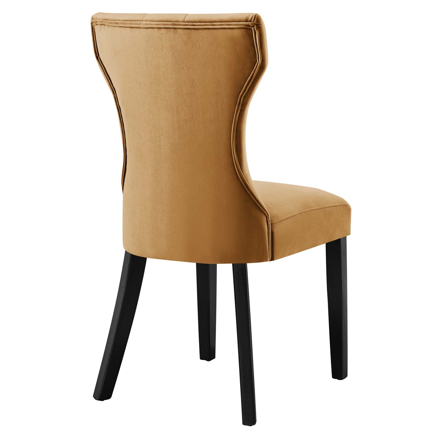 Silhouette Performance Velvet Dining Chairs Set of 2