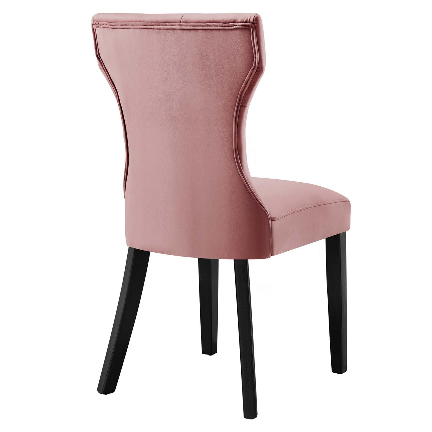 Silhouette Performance Velvet Dining Chairs Set of 2