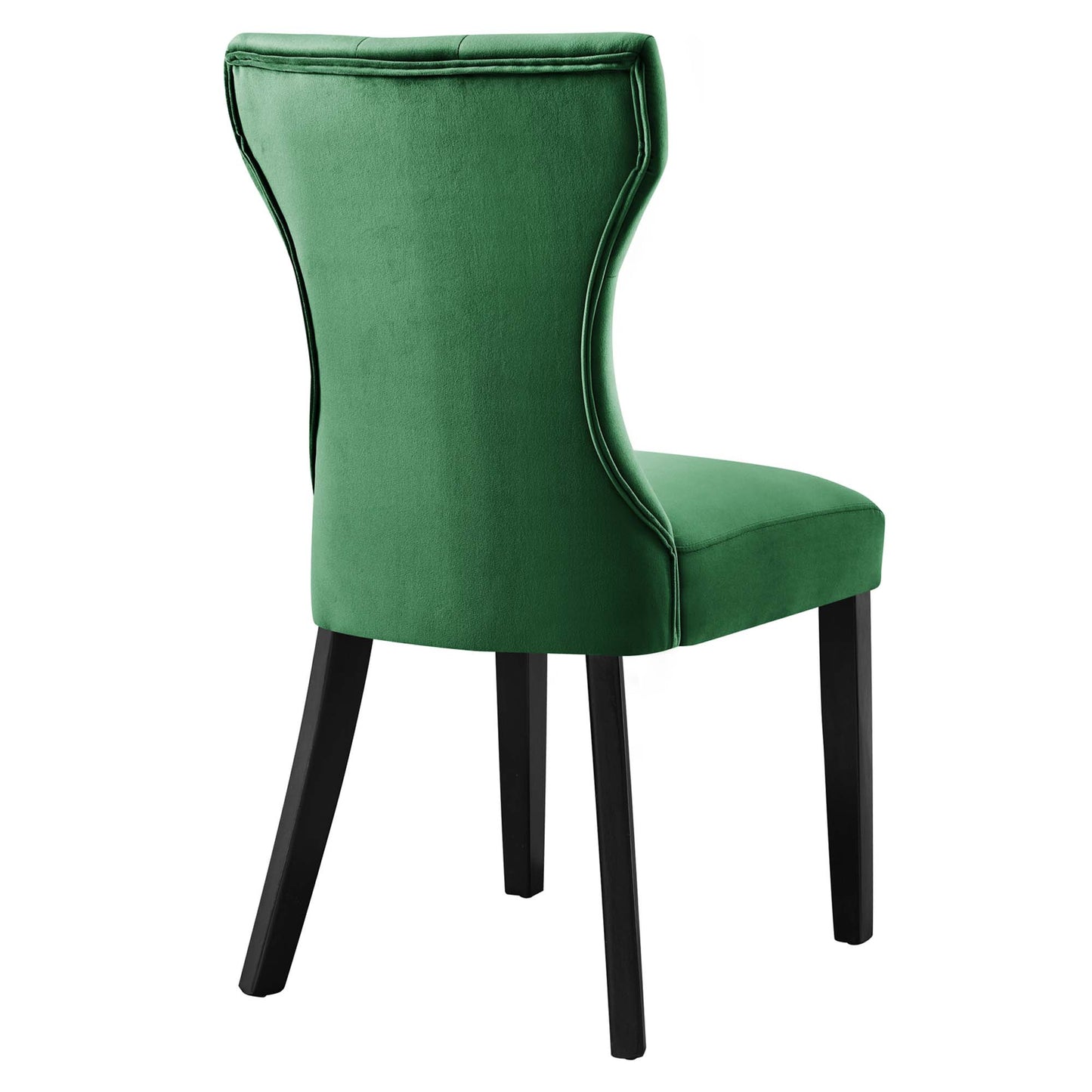 Silhouette Performance Velvet Dining Chairs Set of 2