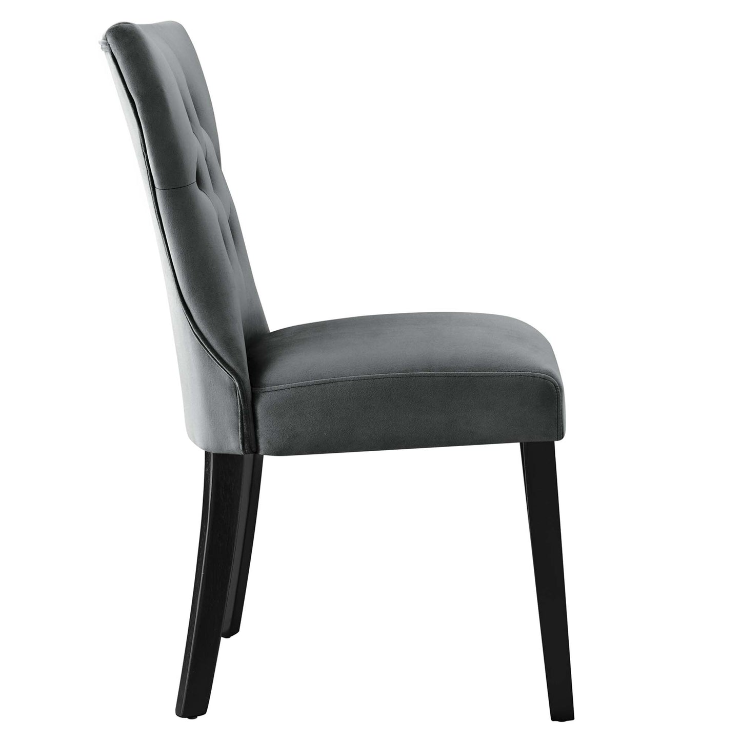 Silhouette Performance Velvet Dining Chairs Set of 2