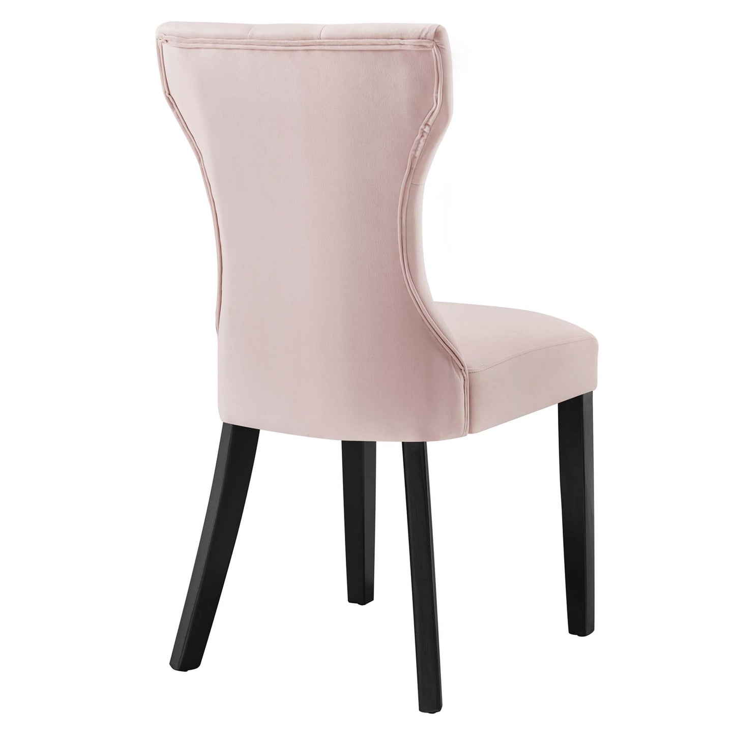 Silhouette Performance Velvet Dining Chairs Set of 2