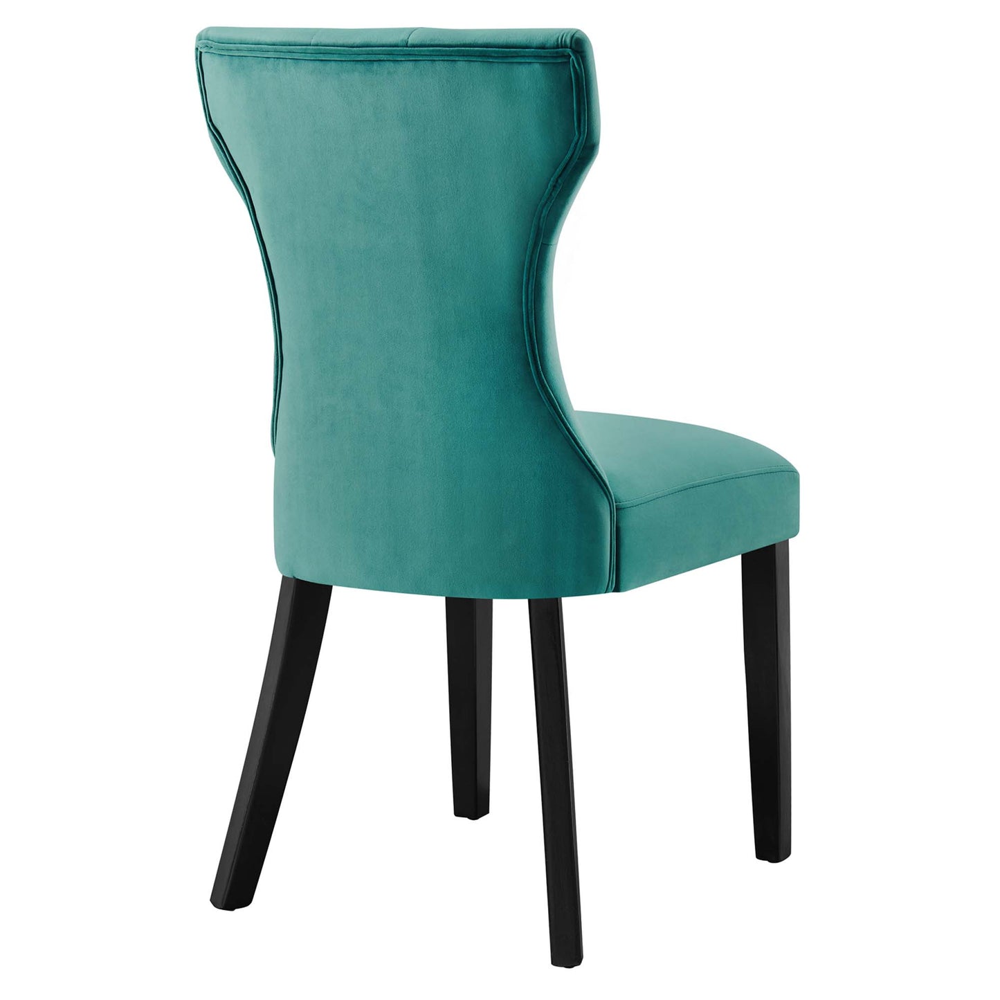 Silhouette Performance Velvet Dining Chairs Set of 2