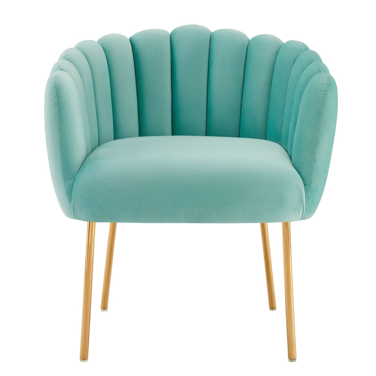 Sanna Channel Tufted Performance Velvet Armchair