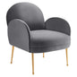 Transcend Performance Velvet Armchair