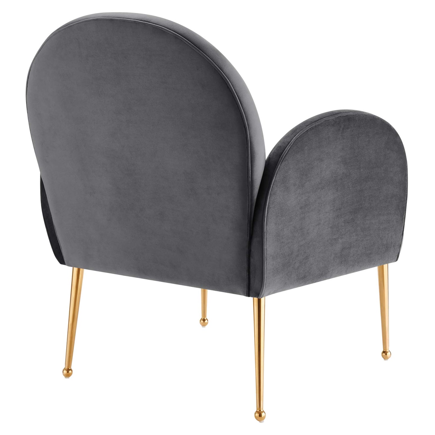 Transcend Performance Velvet Armchair