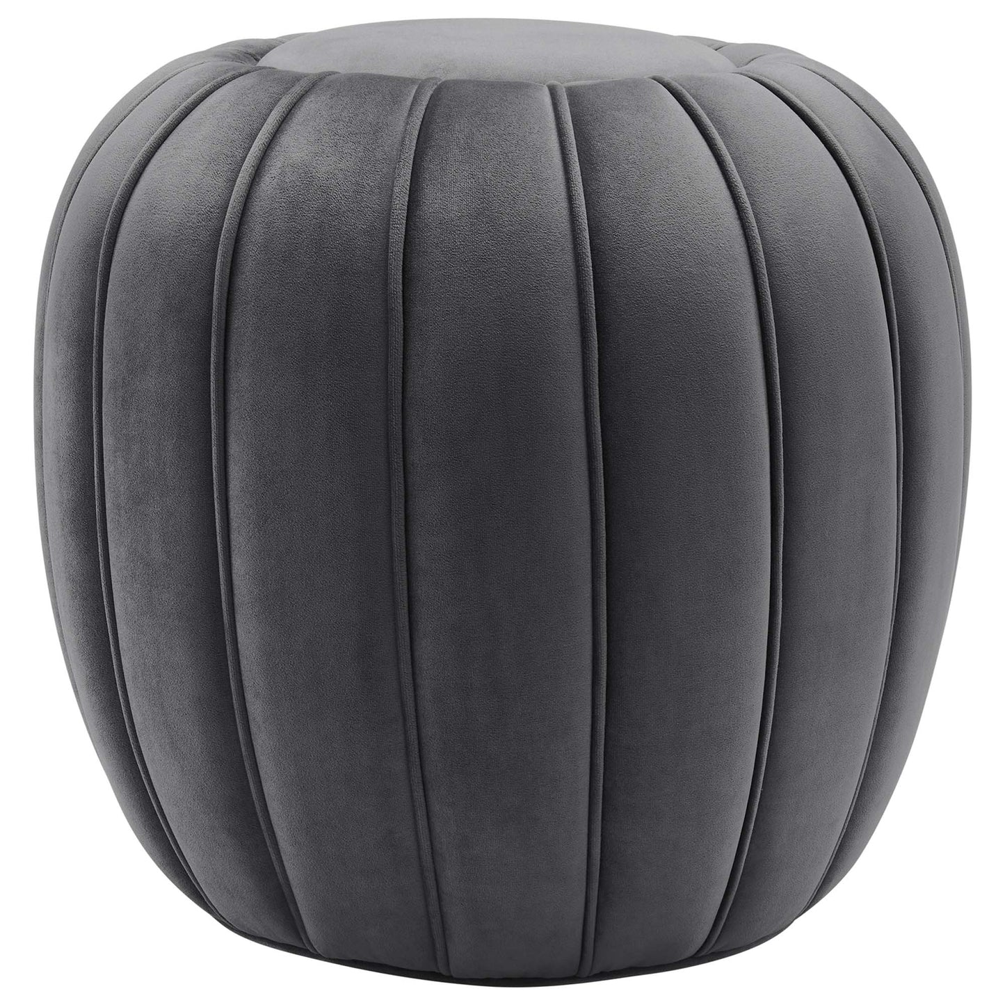 Celebrate Channel Tufted Performance Velvet Ottoman