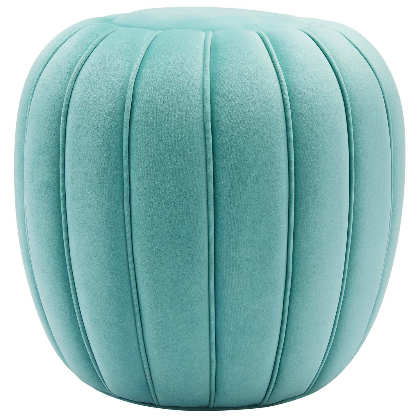 Celebrate Channel Tufted Performance Velvet Ottoman