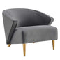 Fauteuil en velours Odyssey Performance de Modway