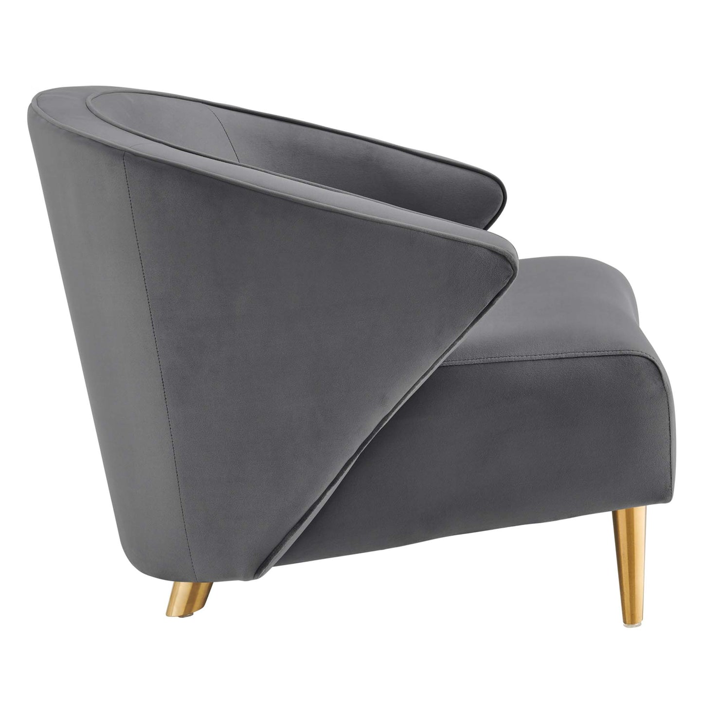 Fauteuil en velours Odyssey Performance de Modway