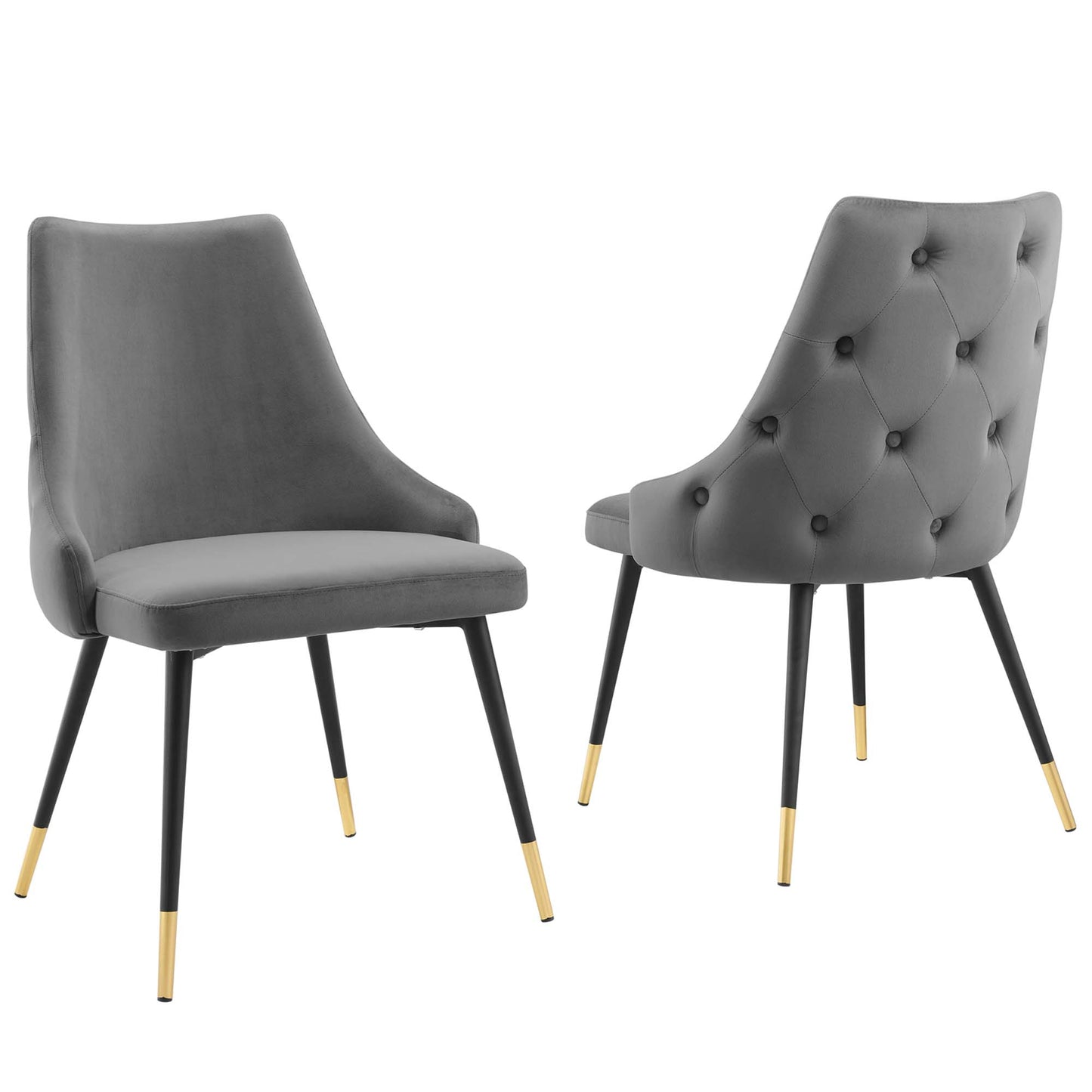 Adorn Performance Velvet Dining Side Chair Set of 2